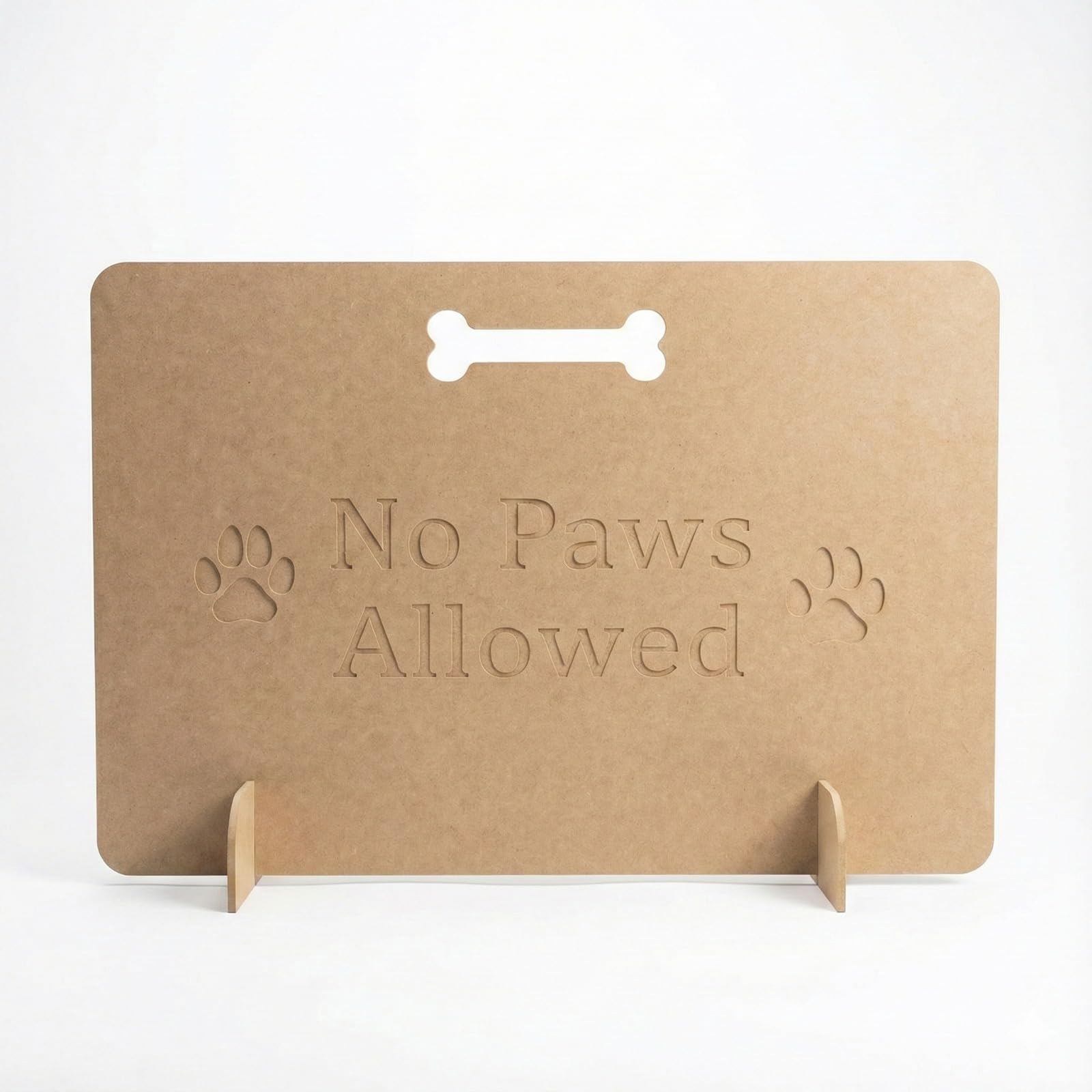 Woodica Natural Wooden Pet Stopper, Dog Barrier Gate For Stairs, Dog Stopper For Stairs | Puppy Gate For Stairs Indoor | No Drilling Required