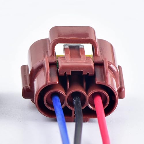 Miniatura 6 de DECKBU 3 Pin Lgnition Coil TPS Sensor de posición del acelerador Conector Gobernador del acelerador Plug Limit Sensor Plug 6098-0142 para Nissan