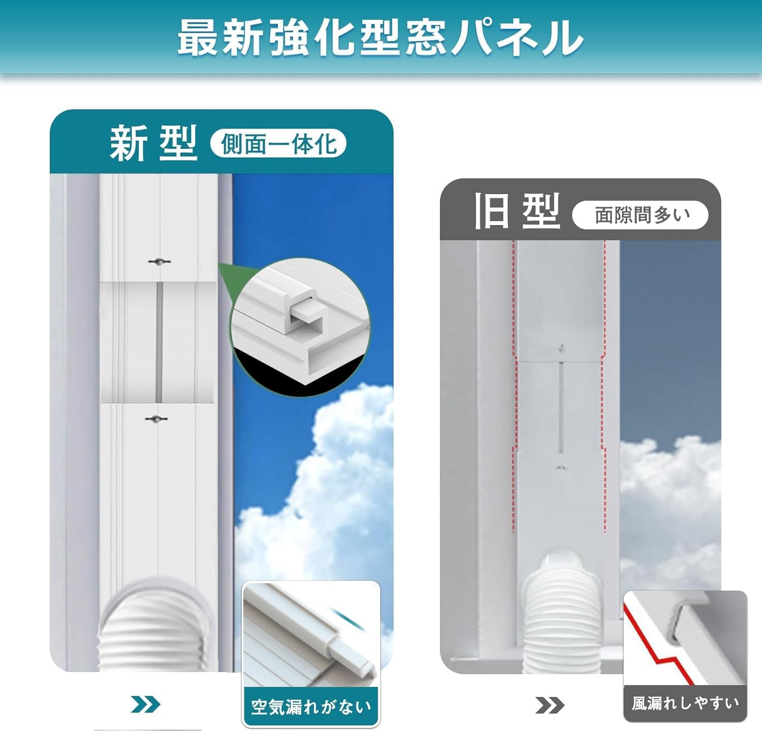 Amazon.co.jp: 窓用ダクトパネル テラス窓用パネル 5枚セット