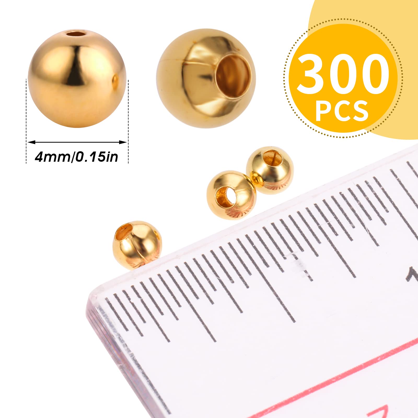 50 Pezzi Star Spacer Beads Charms, Perline Distanziali Pendenti Beads per Bracciali fai da te, Perline Distanziatrici a Forma, Perline di Gioielli con
