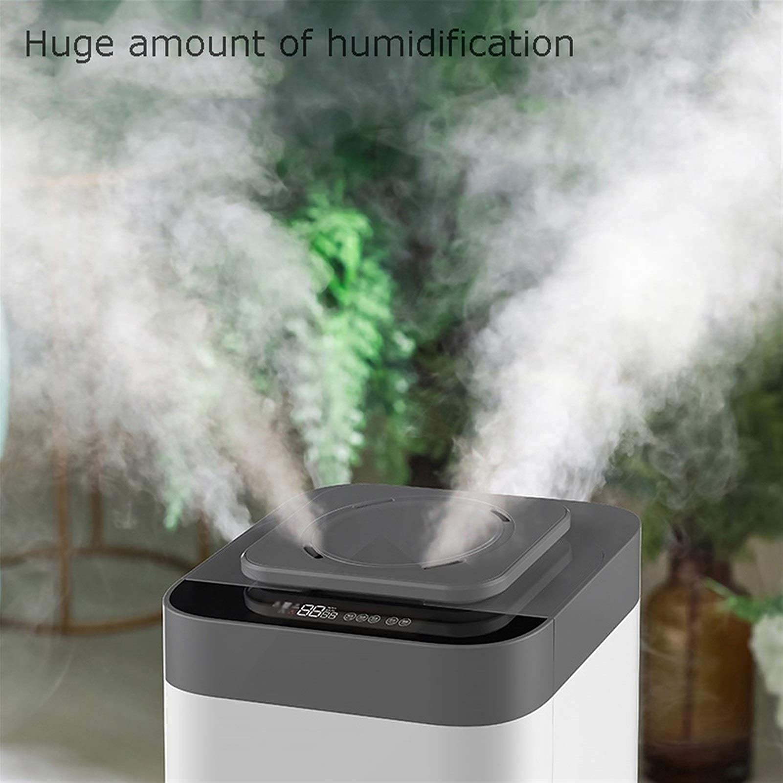 Humidificadores para Dormitorio, Humidificador de Niebla fría para Dormitorio, Humidificadores para bebés, Ultrasonido, Pulverizador, Control Remoto, Silencio, Grande, Industr,