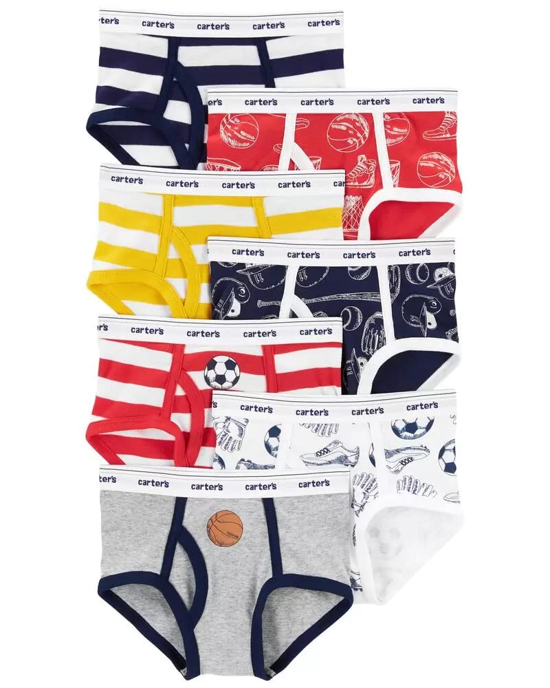 Carter's Lot de 7 slips en coton pour petit garçon