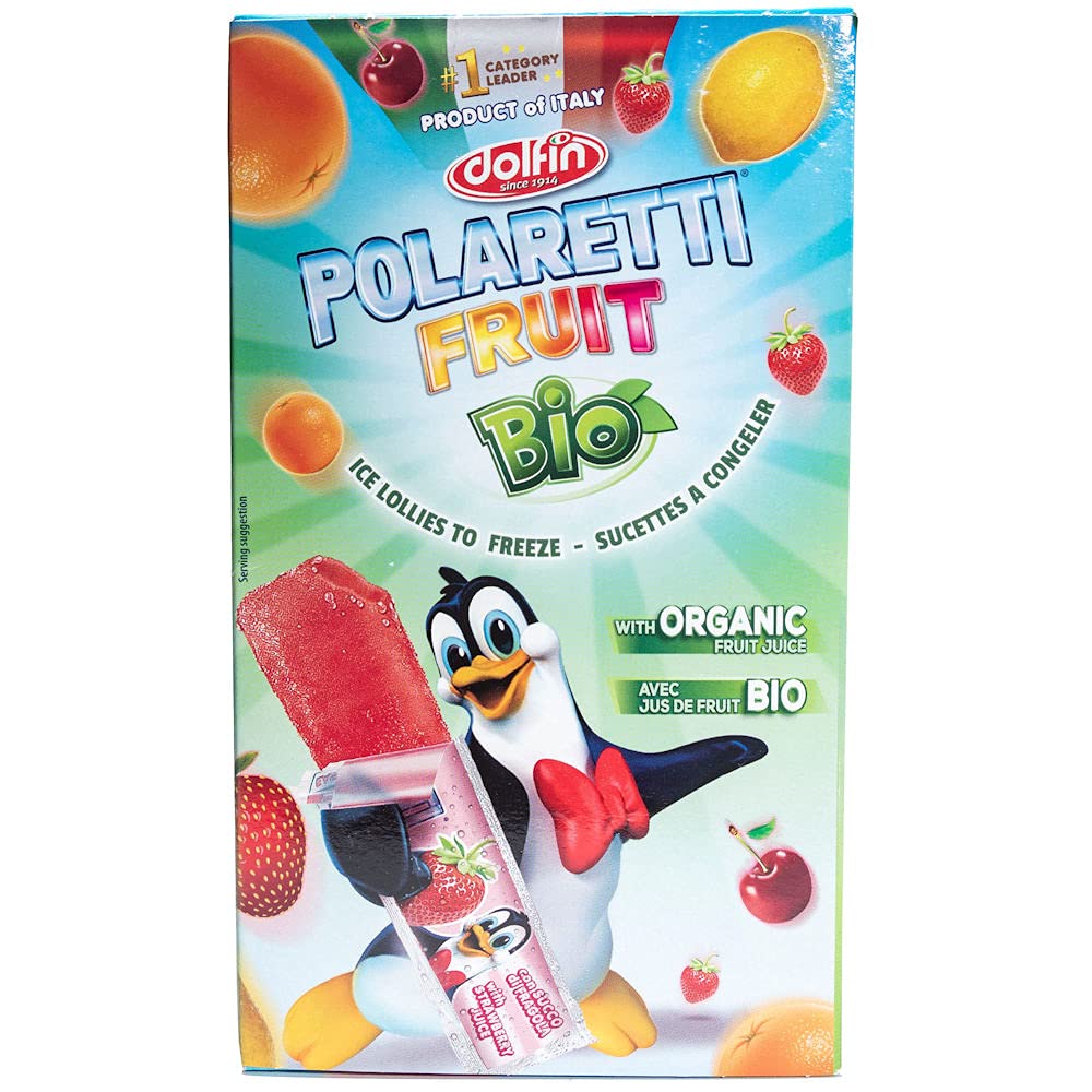 HELADOS DE AGUA PAR CONGELAR BIO 10 uds. x 40 ml - POLARETTI FRUIT - 5