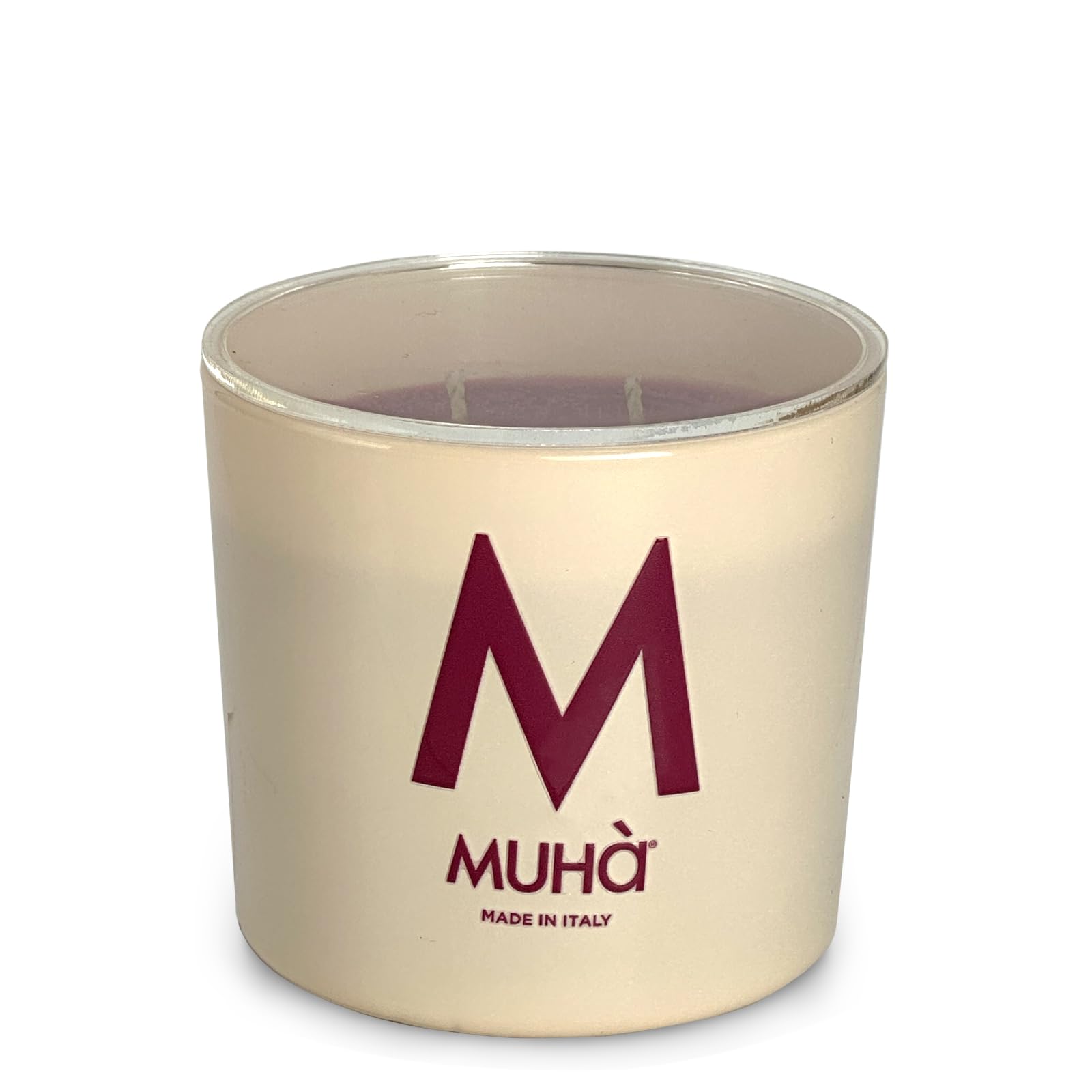 Bougie parfumée de luxe MUHA' parfum raisin et figue 270 g pour la maison