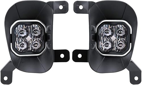 Miniatura 3 de Diode Dynamics Serie Stage de 3 pulgadas SAE, DOT Ram, kit de luces antiniebla verticales, niebla SAE blanca Max