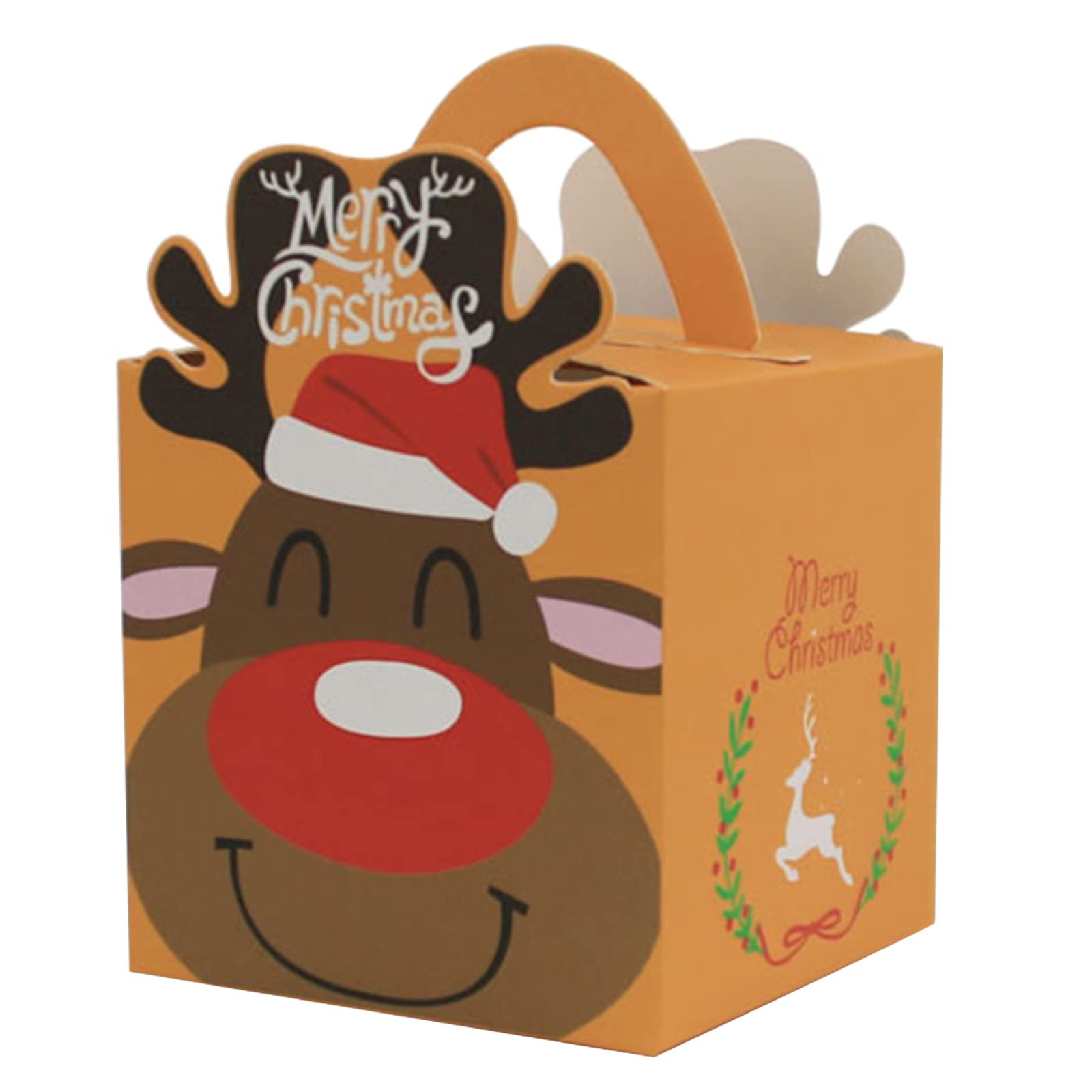 Elnwnnkc Christmas Candy Boxes Candy Box Treat Boxes Christmas Treat Paper Treats Chocolate Goodies Presents Small