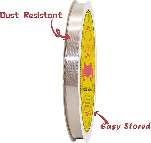Miniatura 133 de Cinta de satén verde esmeralda de doble cara de 1-1/2 pulgadas x 50 yardas, cinta de poliéster verde esmeralda para envolver regalos, muy adecuada