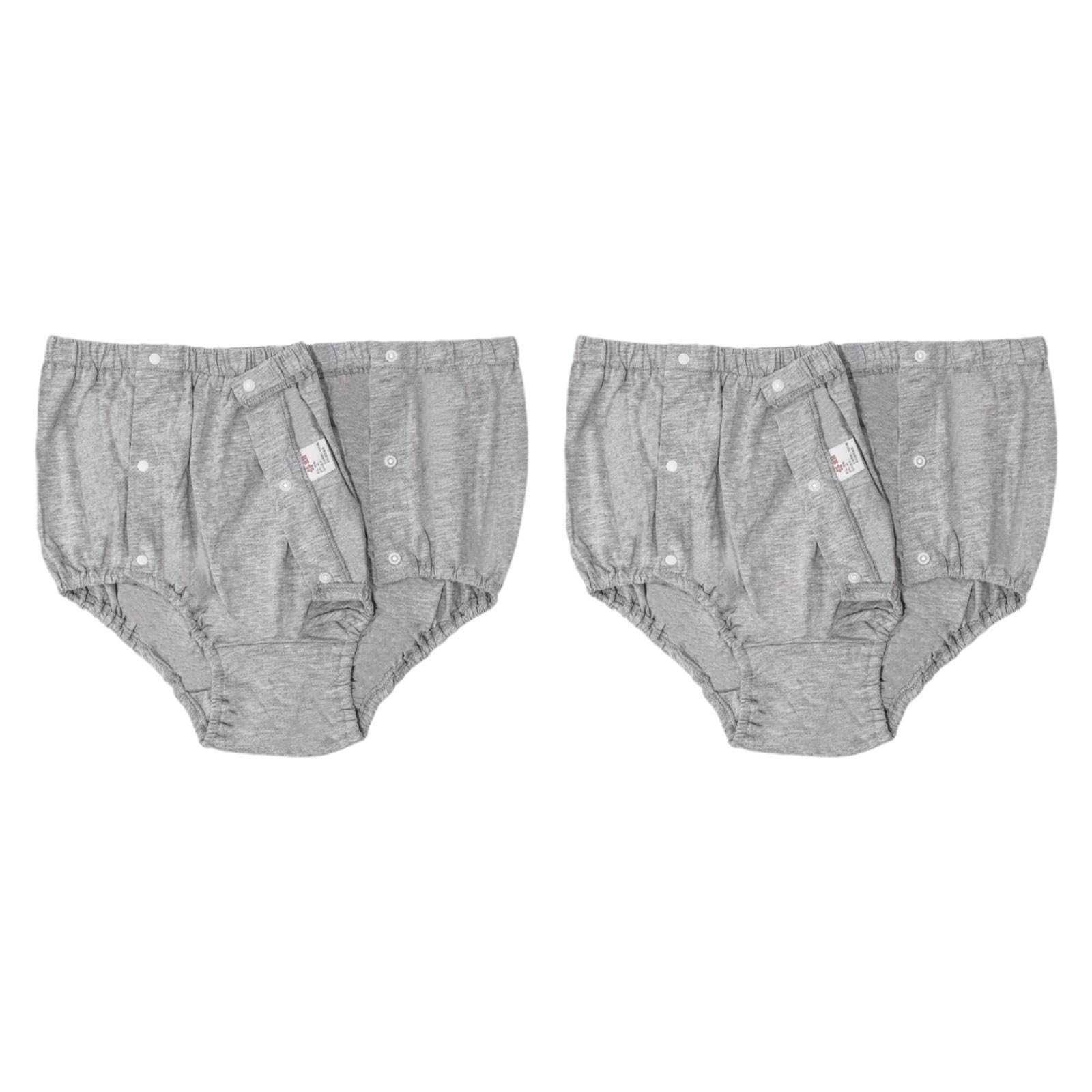 2x Cuecas Absorventes Adaptáveis para Mãe, Pai E Idosos - Uso Noturno, M