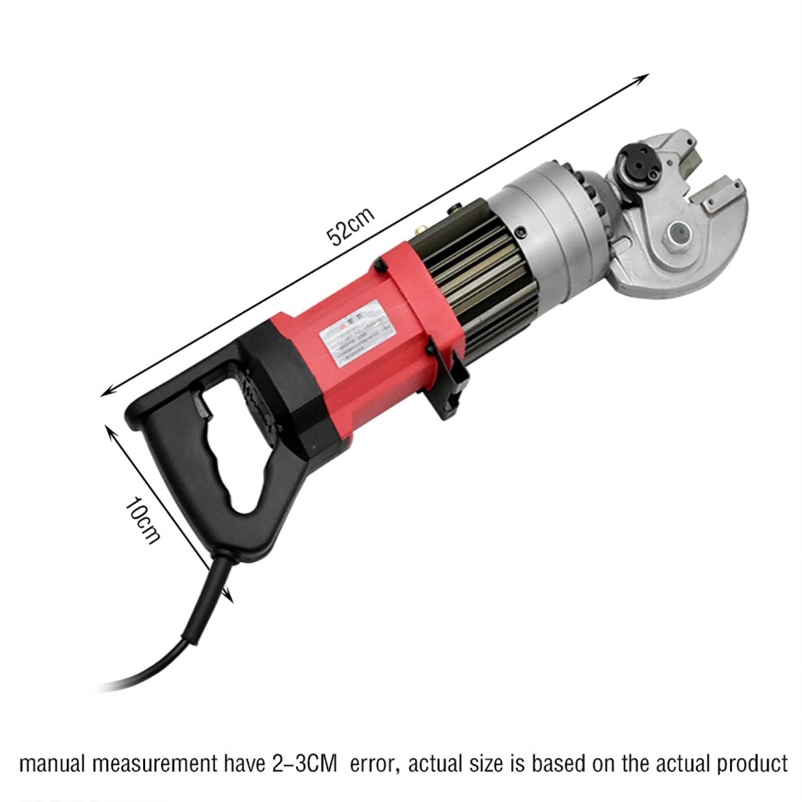 Nożyce elektryczne do prętów zbrojeniowych SC-16A, hydrauliczne nożyce do cięcia prętów zbrojeniowych, zakres cięcia 4-16 mm, prędkość 2-2,5 s