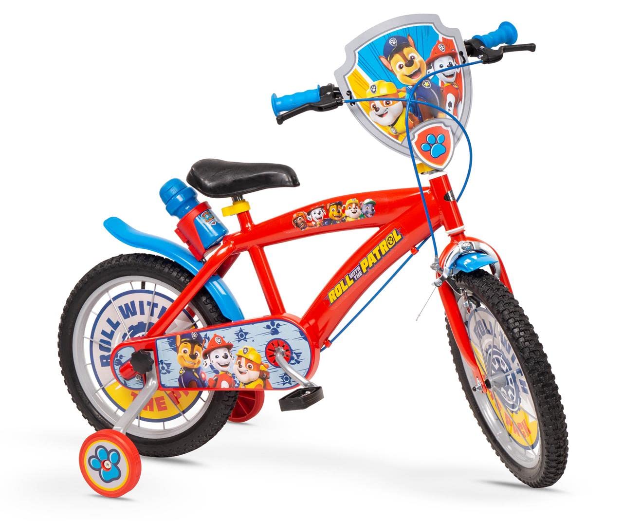 Children's Bike 16 Paw Patrol Red 1678 NEW TOIMSA
