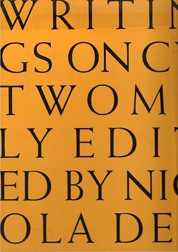 Writings on Cy Twombly /anglais: Writing on Cy Twombly