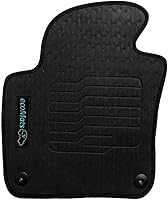 Vista 2 de ecoMats Alfombrillas para todo tipo de clima, ajuste personalizado para Volkswagen Tiguan 2011 a 2017 con pasadores de seguridad en el lado