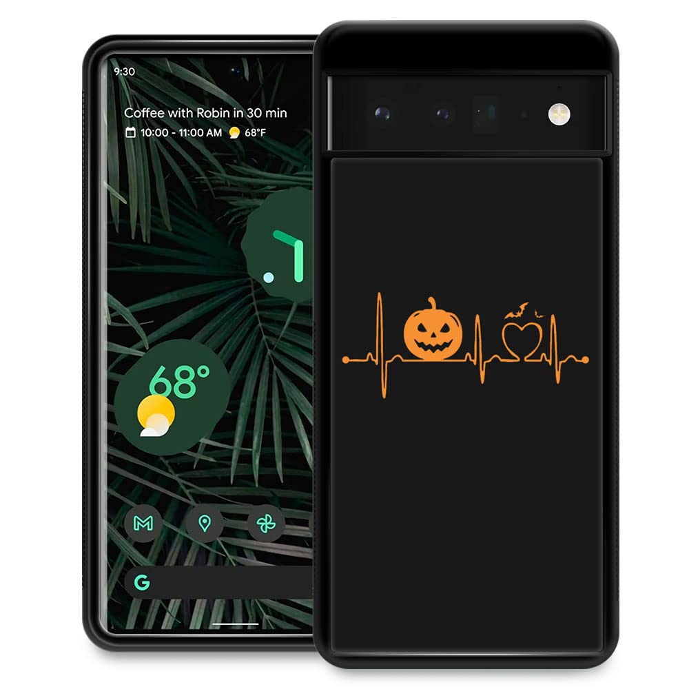 ZHEGAILIAN Compatible with Google Pixel 6 Case,Pattern Design Hard PC Back Cover Non-Slip Soft TPU Protective Case for Google Pixel 6 for Women