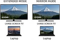 Vista 4 de Kyper USKyper-2788 (1 unidad) Adaptador 4K Mini DisplayPort a HDMI 4K @30Hz Mini DP MDP Thunderbolt 1/2 Compatible con MacBook Pro 2010-15/Air