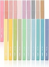 Mr. Pen- Aesthetic Highlighters, 20 pcs, Chisel Tip, Pastel Colors, No Bleed Bible Highlighter Pastel, Assorted Colors