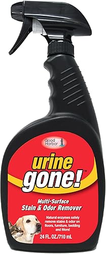 Eliminador de manchas de orina y olores solución a base en enzimas fuerte y rápida acción profesional penetra instantáneamente y neutraliza en las