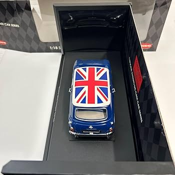京商   1/18  MORRIS  MINI  COOPER  1275S 1/18 Morris Mini Cooper 1275s MK 1 White by Kyosho - review
