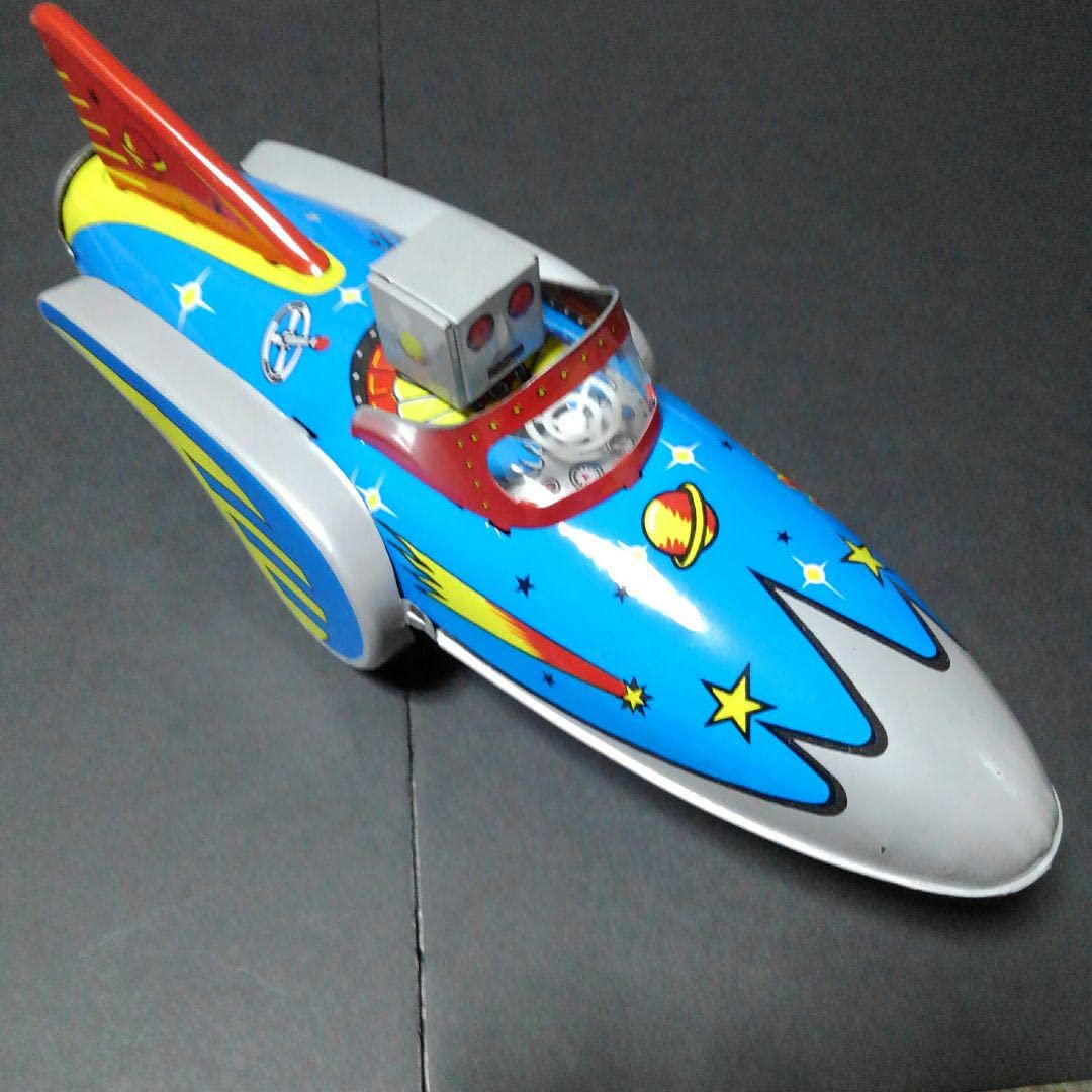 Amazon.co.jp: ブリキ玩具 ロケット SPACE PATROL : おもちゃ
