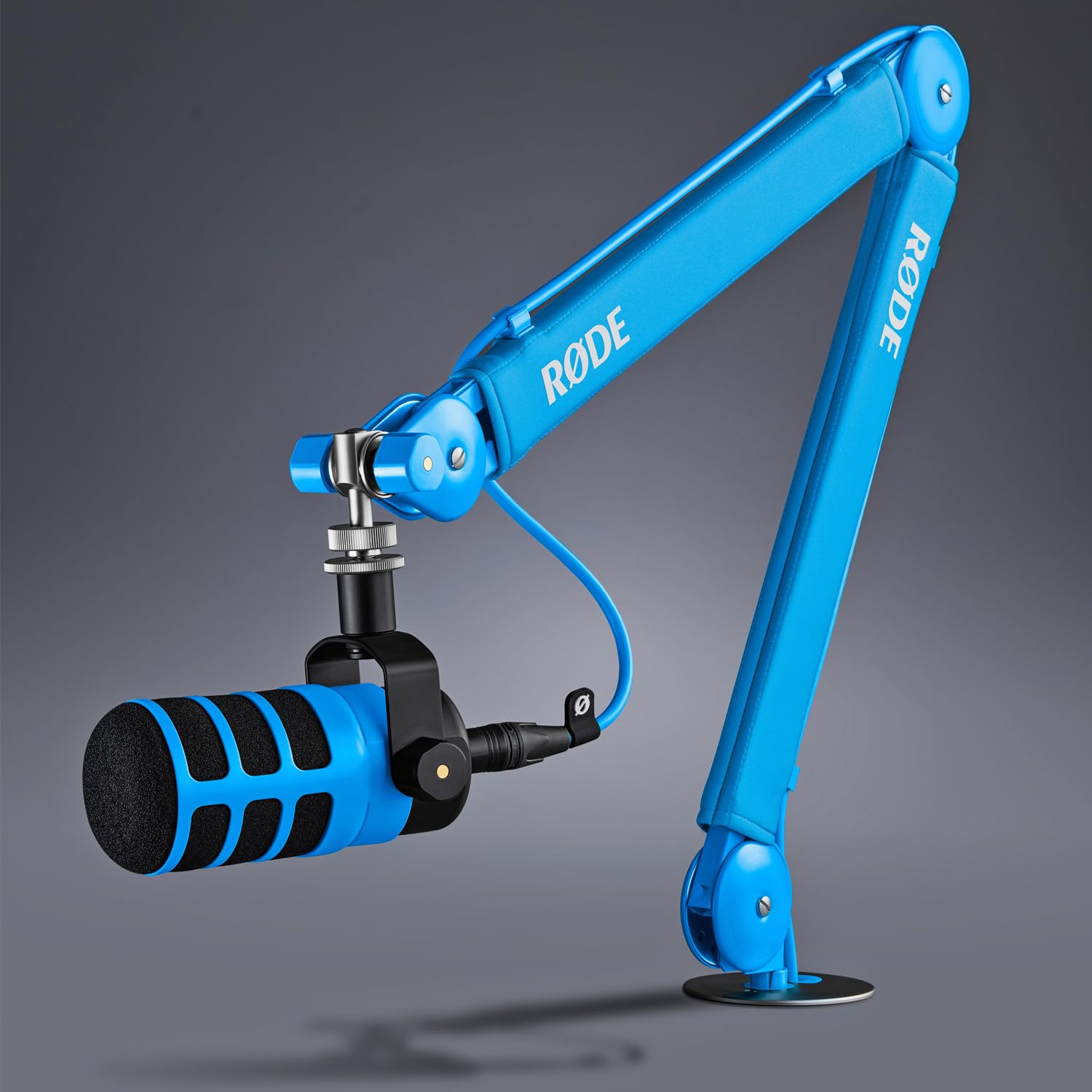 Rode PSA1+ Plus - Brazo articulado para micrófono de mesa, color azul