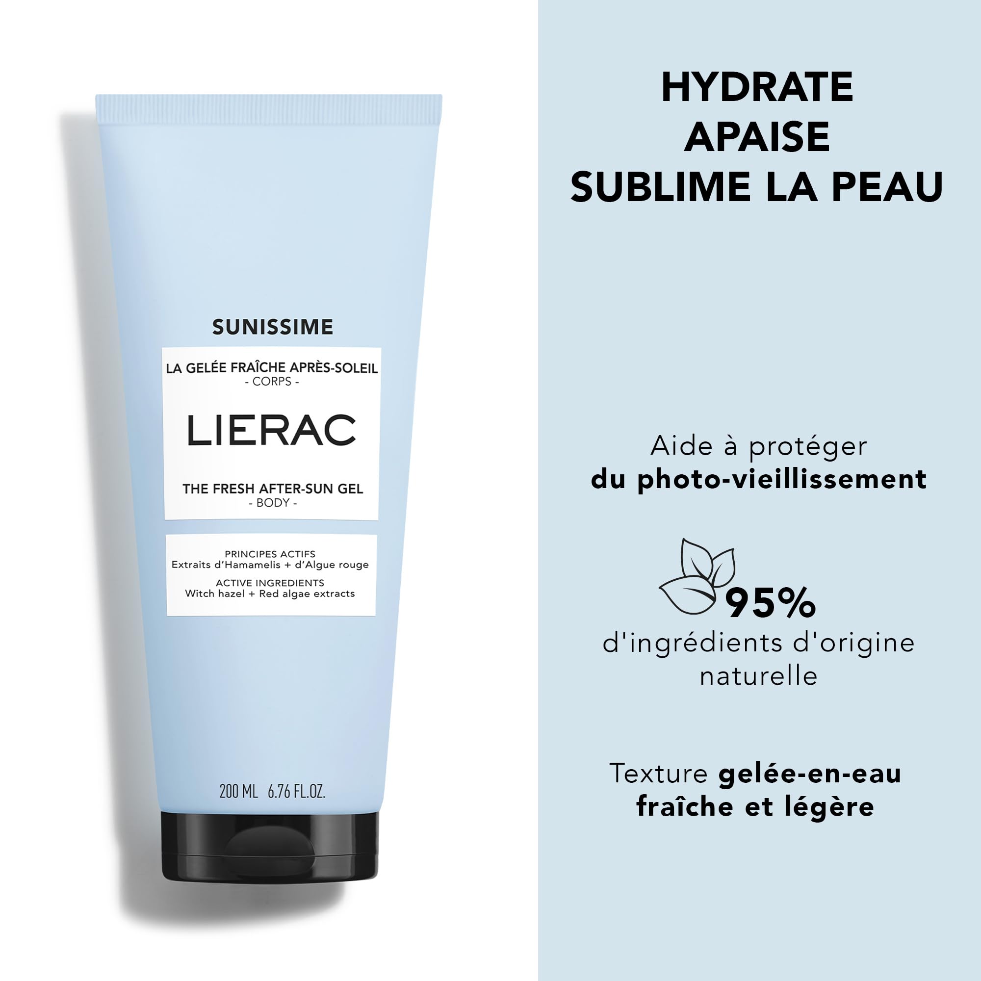 Lierac - Sunissime - Il Gel Doposole Rinfrescante - Idratante, Anti-età, Lenitivo - 200ml
