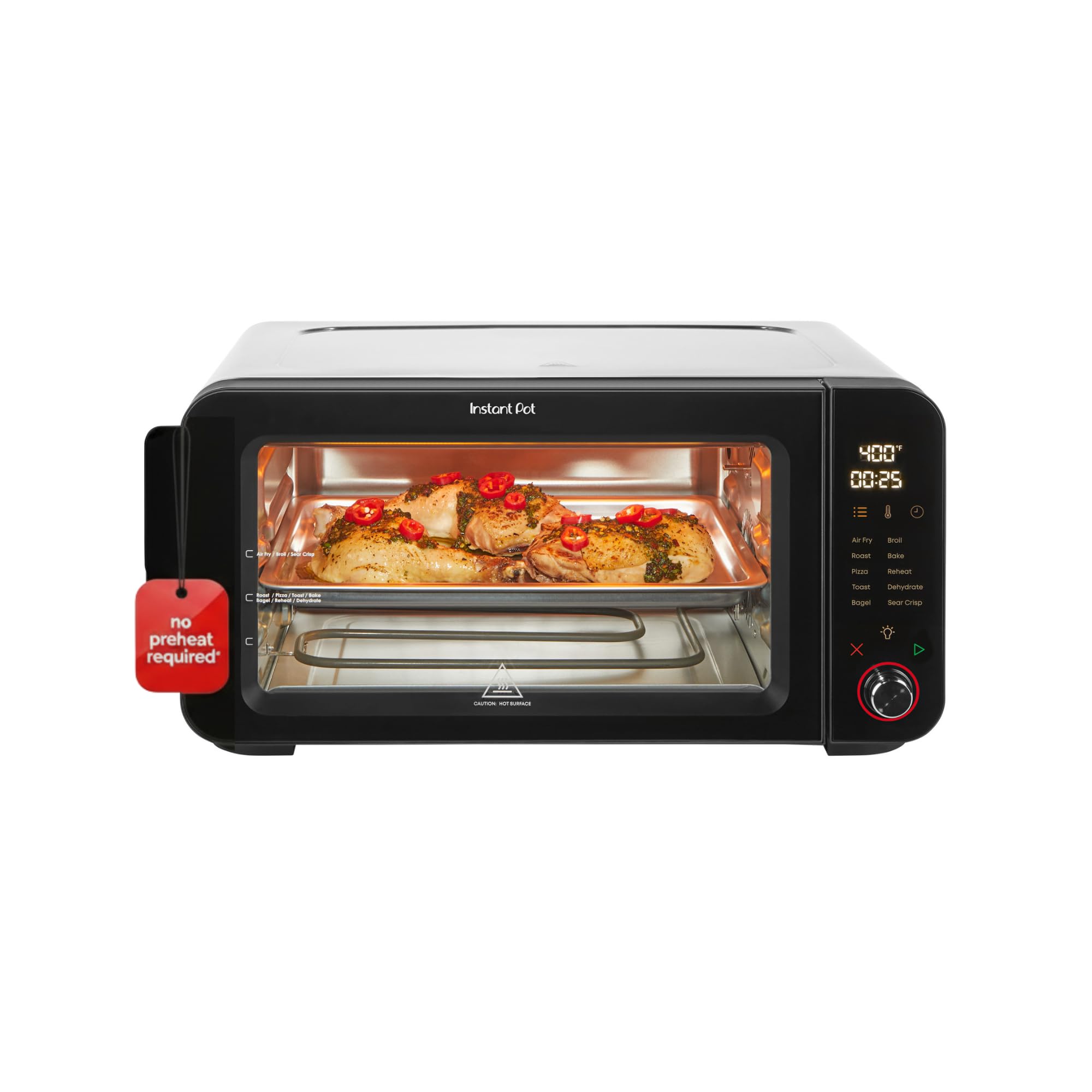 Instant Pot 6-Slice InstantHeat Air Fryer Toaster Oven