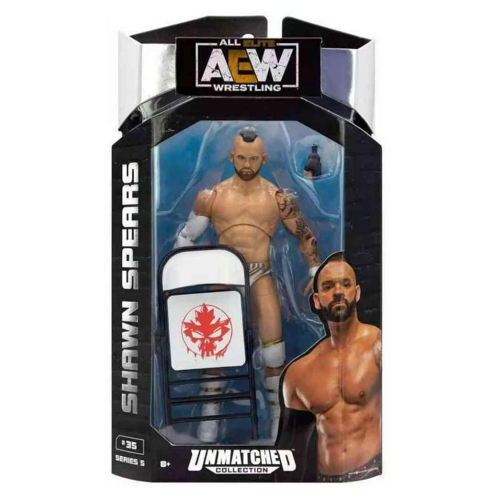 Amazon.com: AEW Shawn Spears Unmatched Collection Series 5 Action