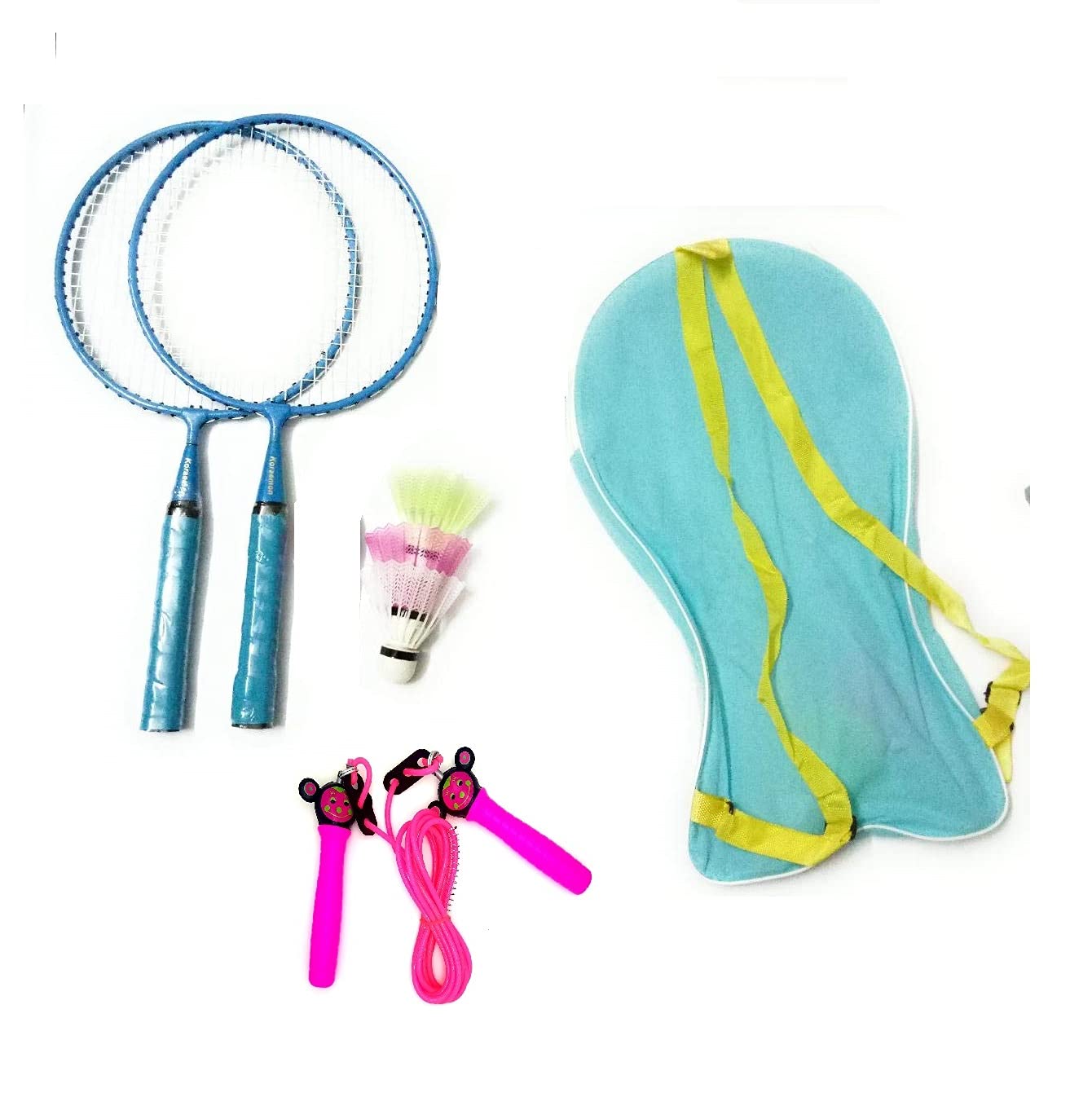 Gmefvr Small Badminton Racket with 3 Shuttle and Skipping Rope Multi Random Color (B09GPPJRQK) Amazon Price History, Amazon Price Tracker