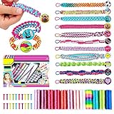 Atonofun Friendship Bracelet Making Kit for Girls, Arts and Crafts Toys for Kids Age 6 7 8 9 10 11 12 Years Old, Bracelet String and Rewarding Activity, DIY Christmas and Birthday Gifts for Teen Girls