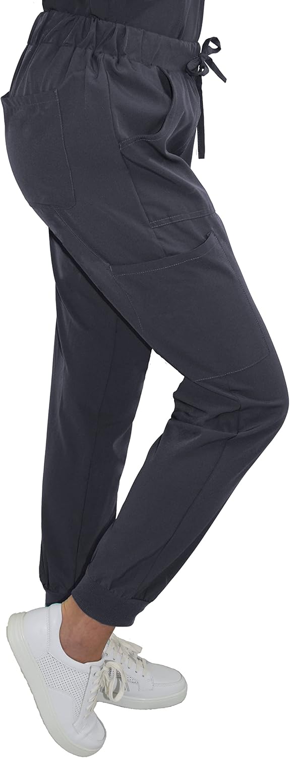 JDM Uniforms Women's 5 Pocket Jogger Scrub Pant Medical Nursing - Image 4