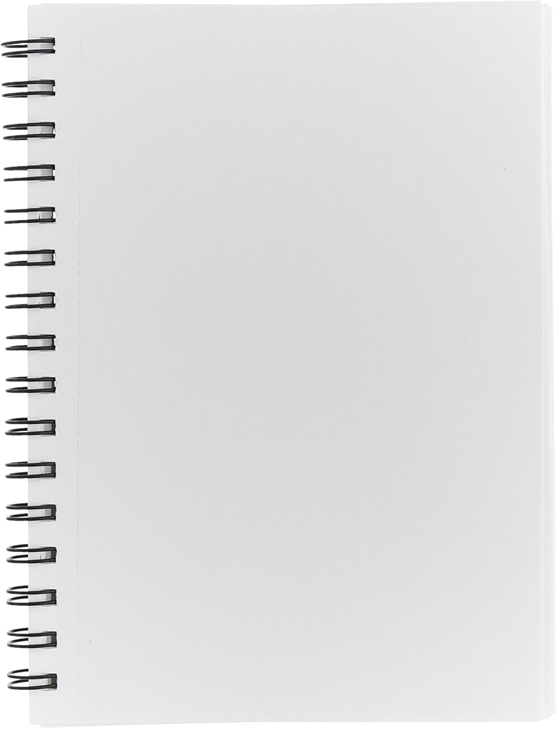 Fabriano 1264 Drawing Pad, 5.5" x 8.5", Spiral Bound, 75 lb., 3-Pack