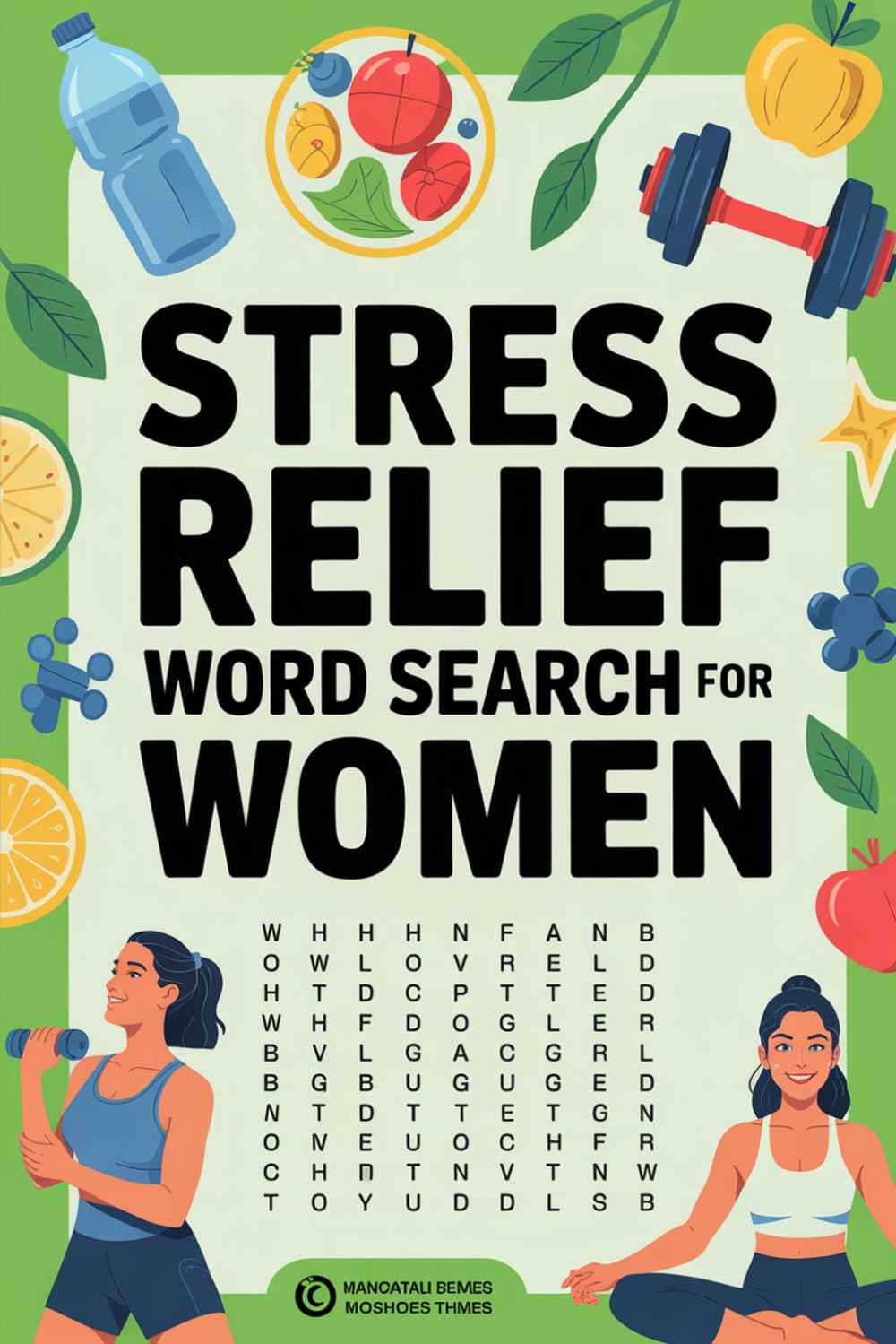 Stress Relief Word Search for Women: Self Care Puzzles to Relax, Unwind and Calm Your Mind (Word Search Puzzle Book)