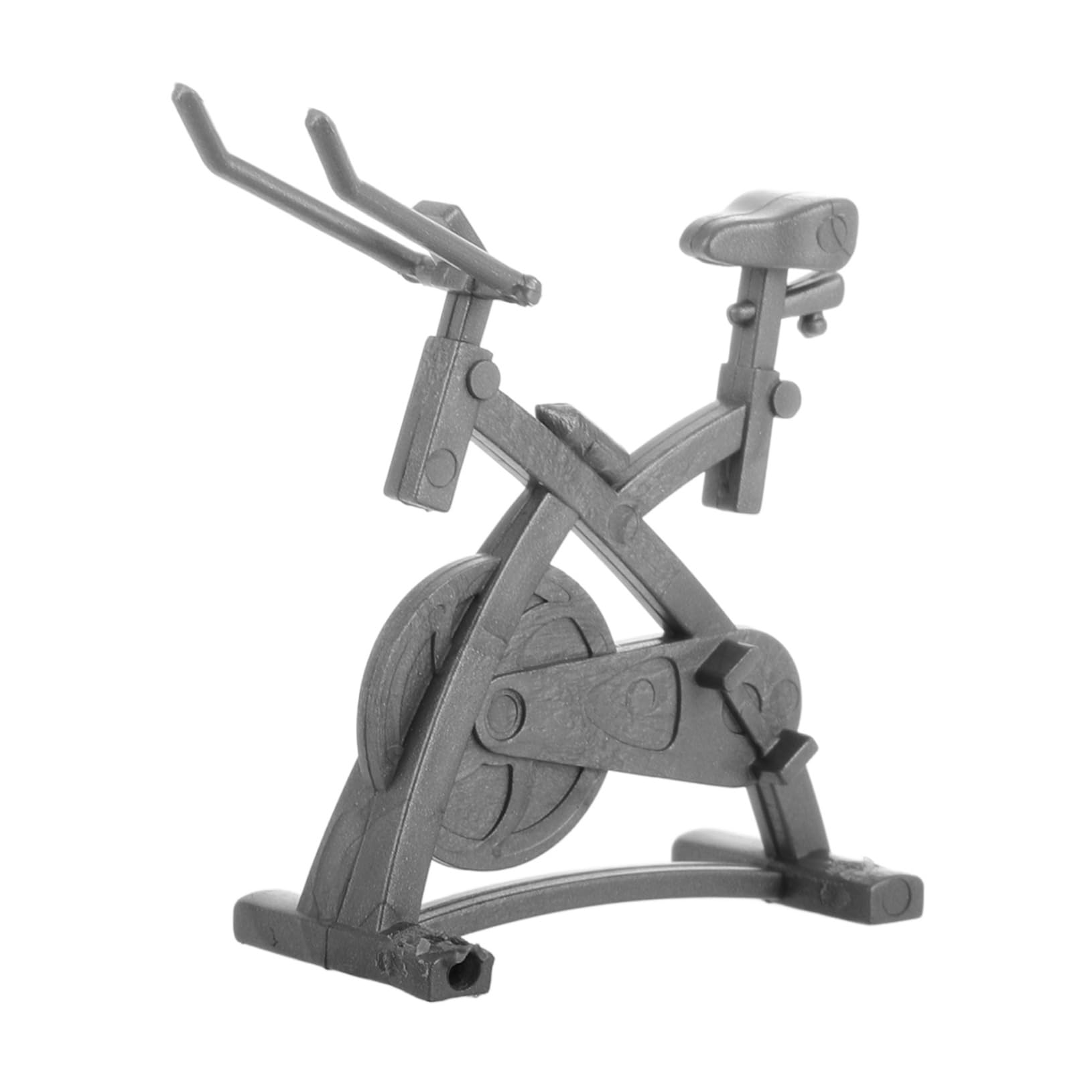 TOYANDONA Dollhouse Dynamic Bicycle Model Miniature Fitness Equipment for Dollhouse Decor Unique Architectural Miniature Accessory