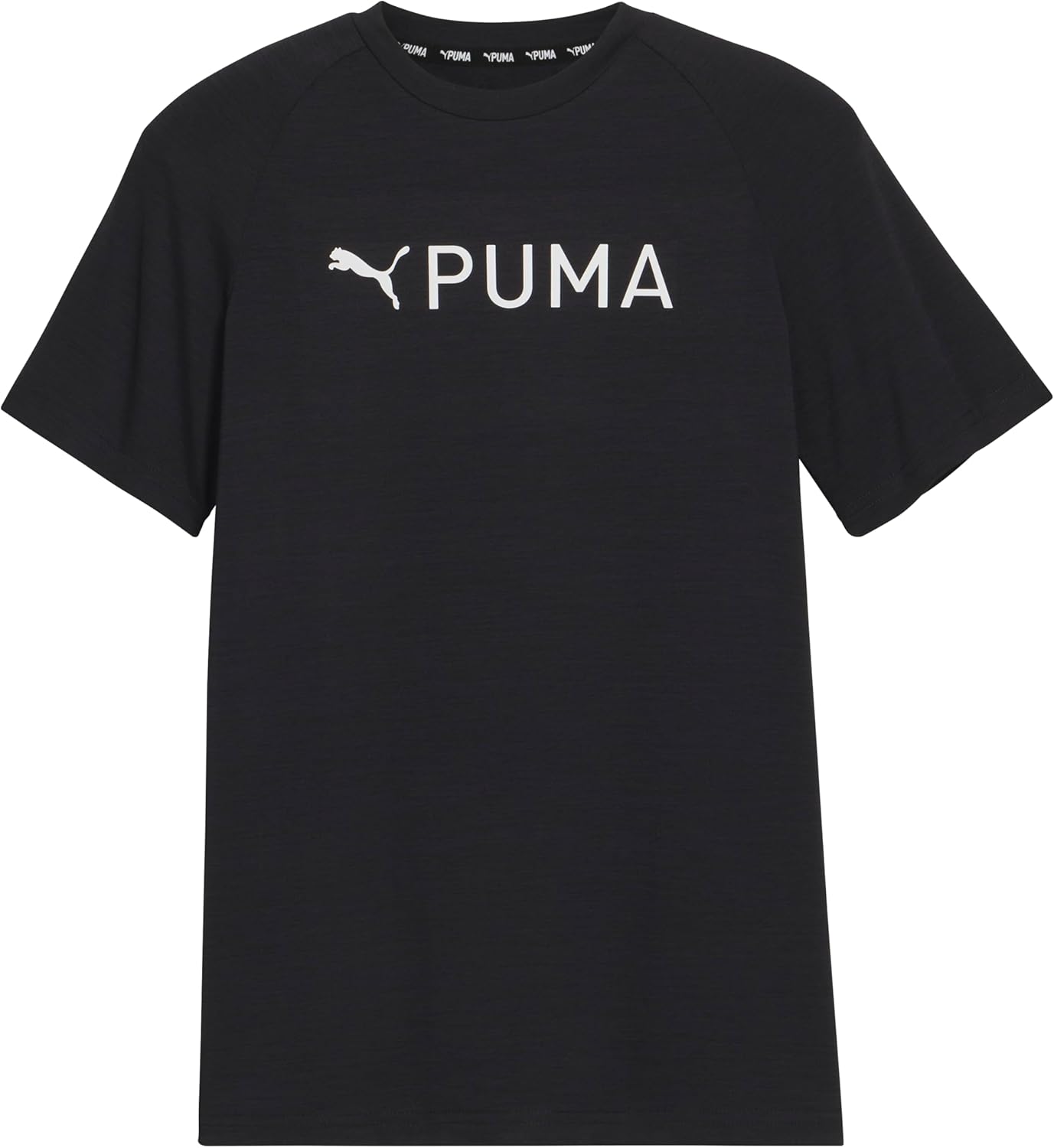 Puma Boys Active Essentials Short Sleeve Performance T-Shirt, Crewneck