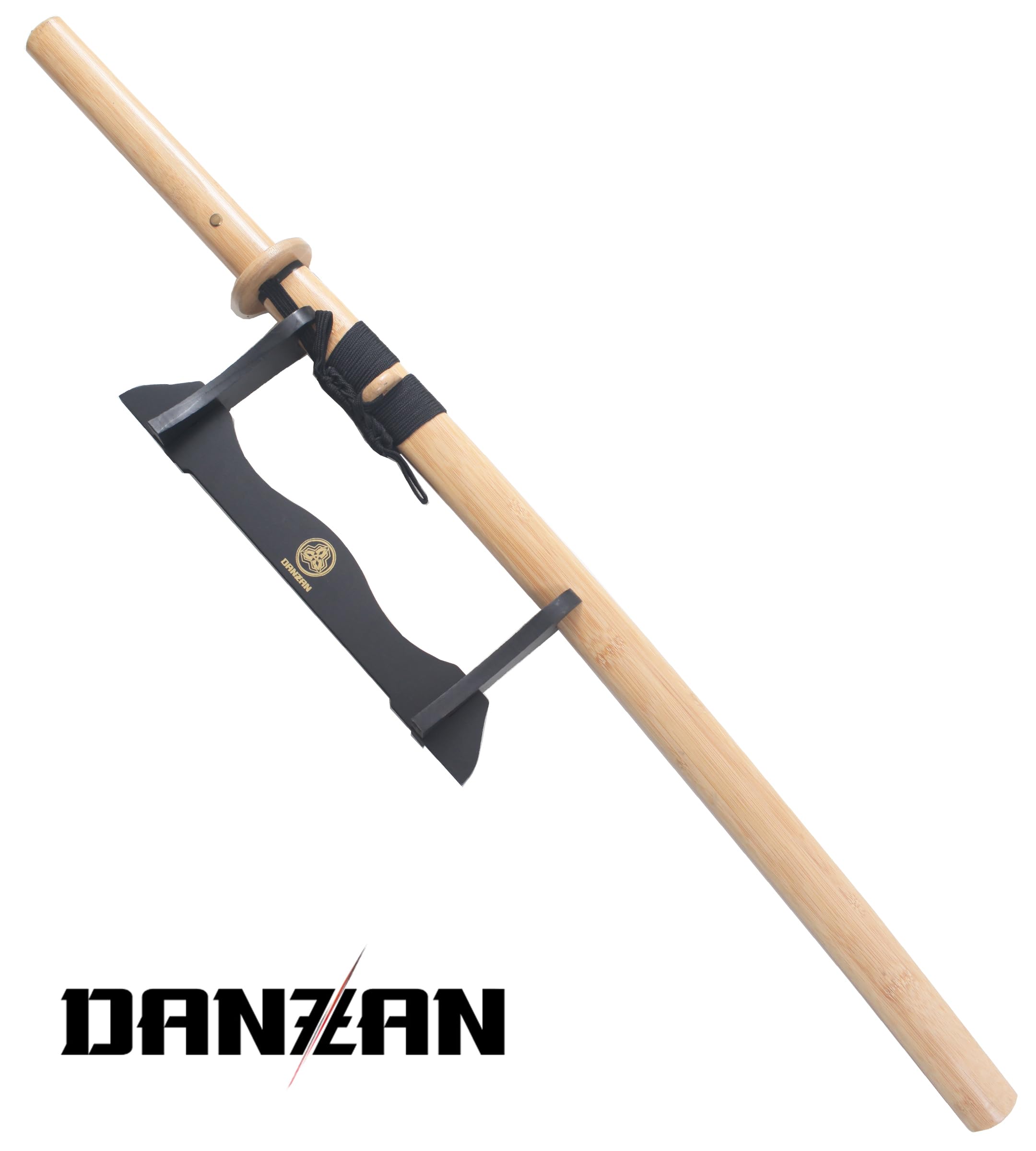 Danzan Katana en Bois Lame en Bois Bokken Épée Sabre Katana Japonais d'Entraînement