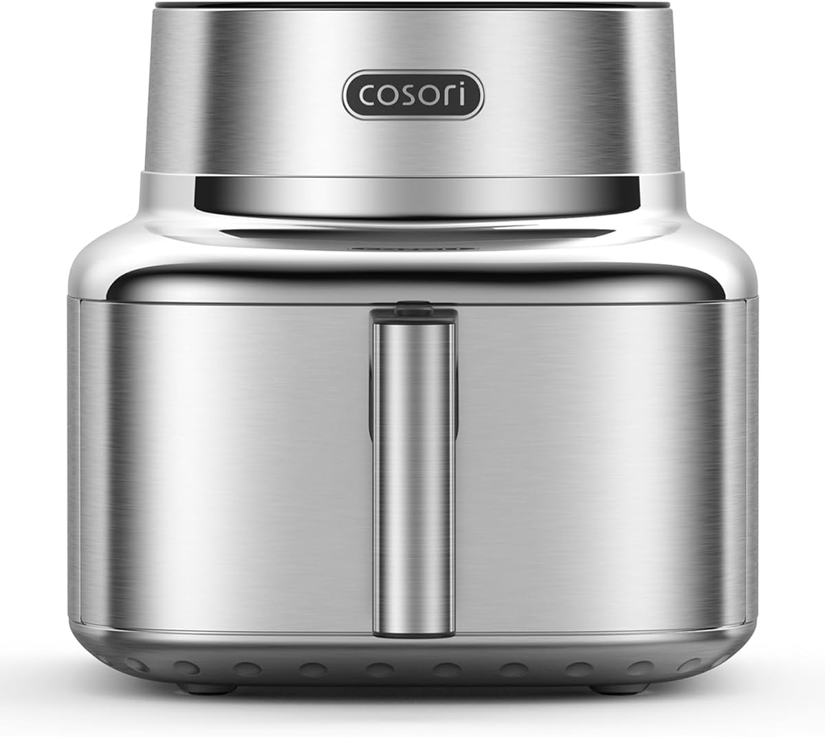 COSORI ICONIC Airfryer, 96% acier inoxydable, revêtement céramique sans PFAS ni BPA, Air fryer 7-en-1, jusqu’à 61% d’économie d’énergie, 50+ recettes, compatible lave-vaisselle, capacité 6,2 L