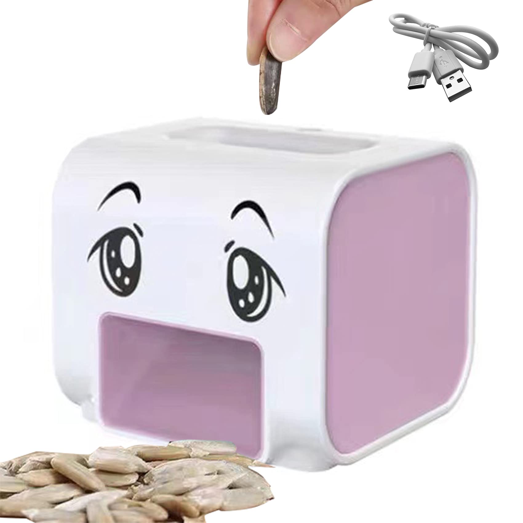 Irovami Automatic Melon Seed Opener Sunflower Seeds Peeling Machine Automatic Electric Peeling Machine Portable