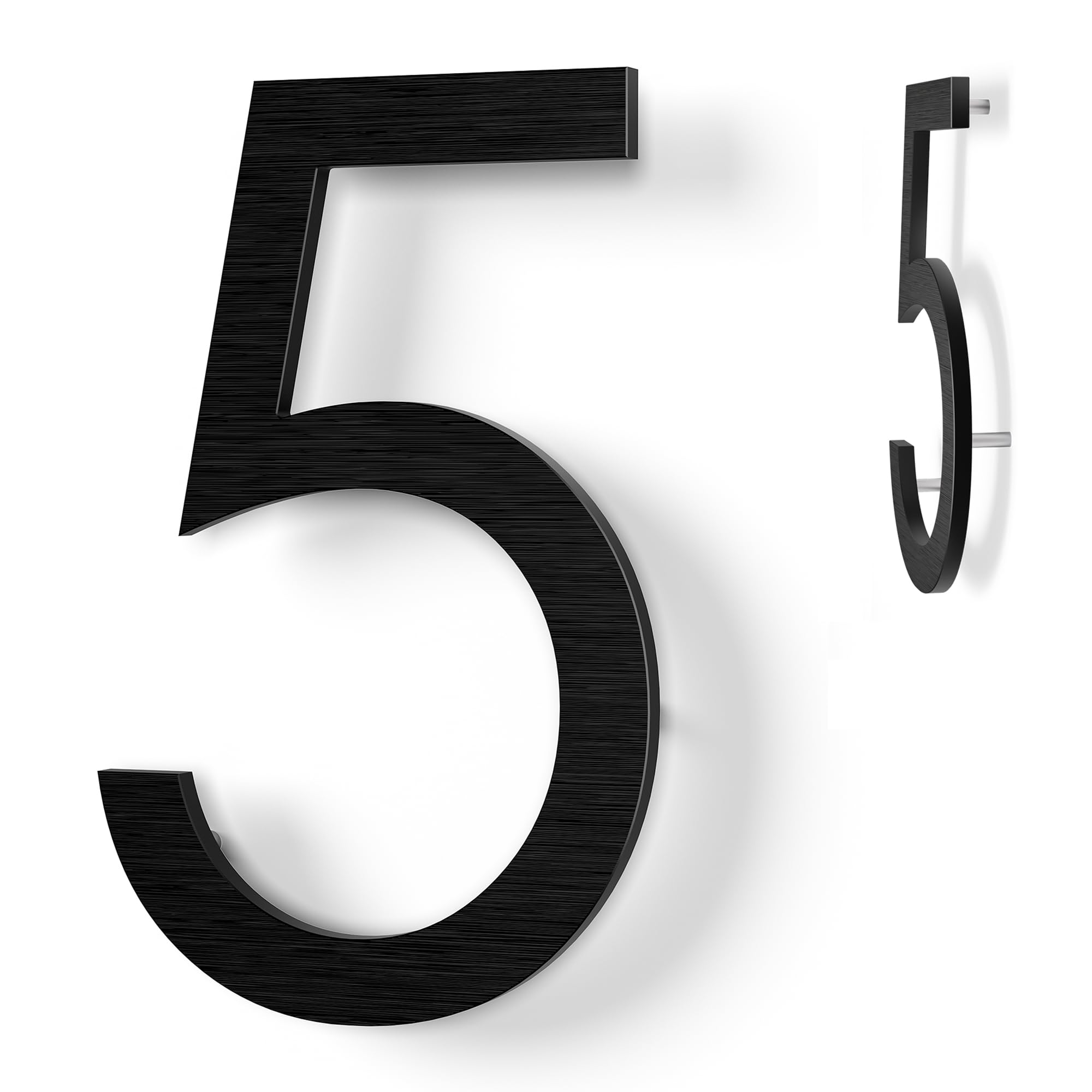 SONFILY 8 Inch Floating Aluminum House Numbers