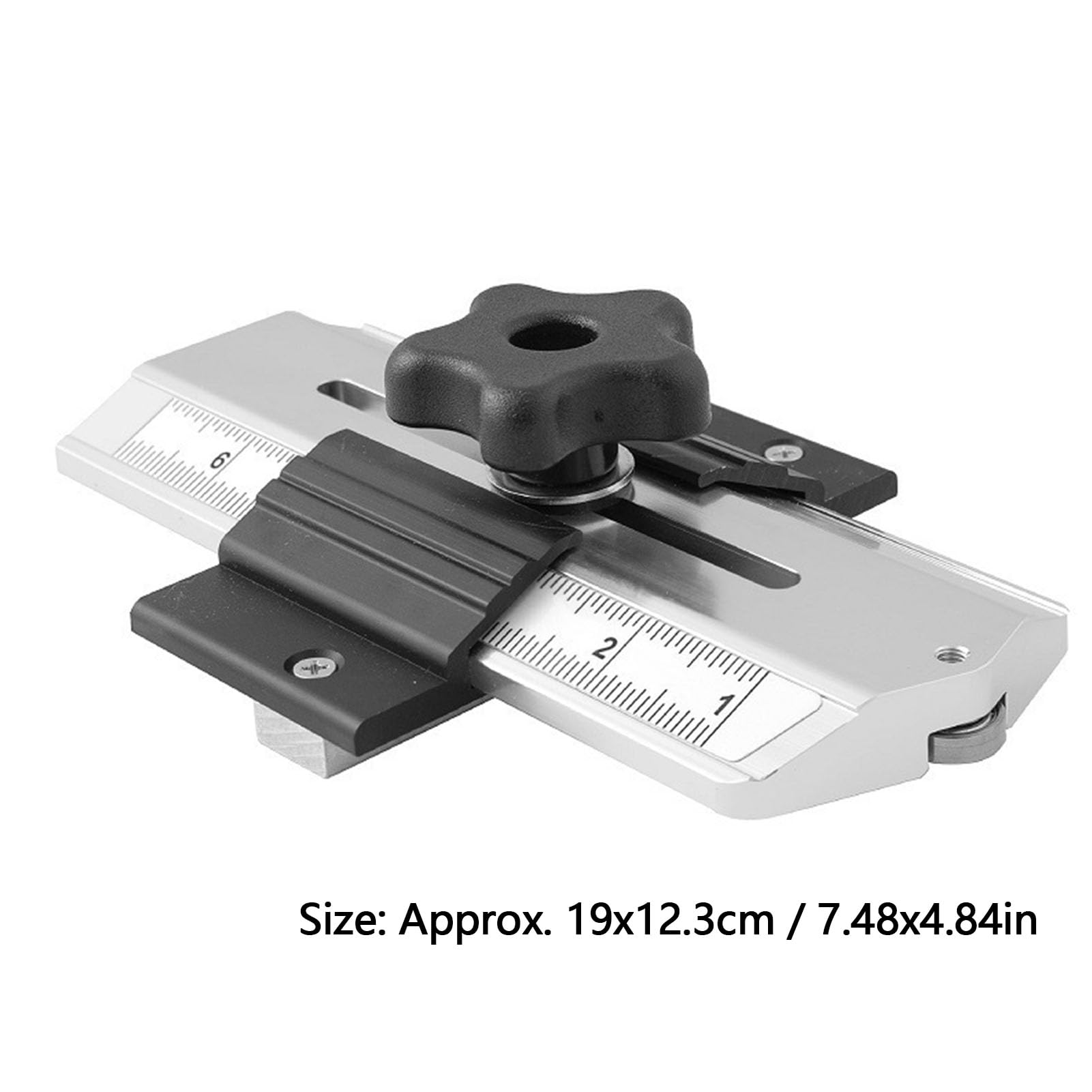 FTVOGUE Cienki Jig do Cięcia, Stop Aluminium, do Pił Tarczowych (SILVER)