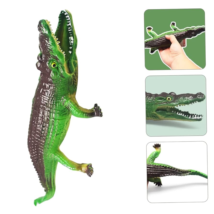 リアルワニ模型 Amazon.co.jp: BRIGHTFUFU リアルなワニの模型 男の子女の子用
