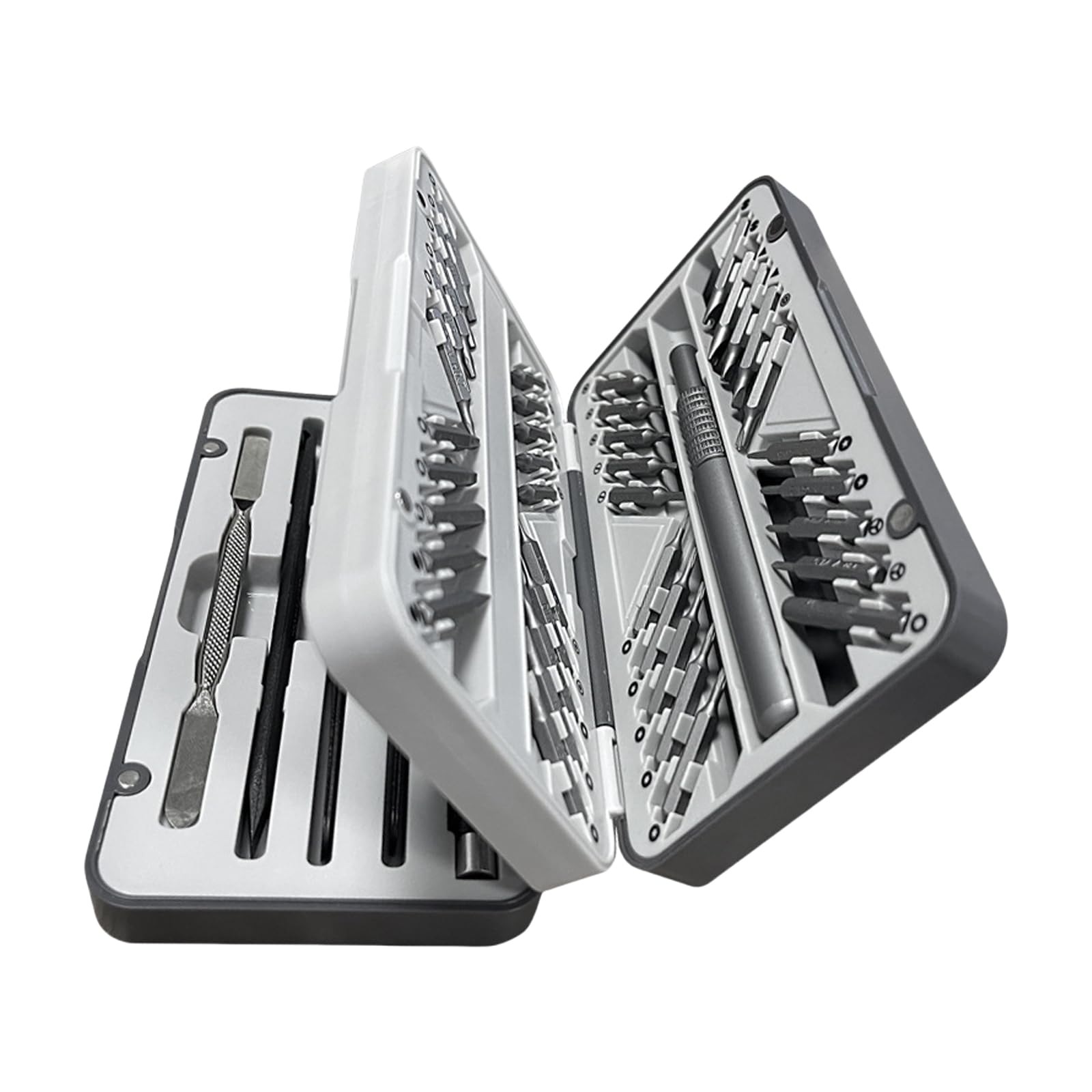 Juego de destornilladores magnéticos de precisión de 66 piezas para múltiples necesidades de reparación con mango ergonómico y estuche de almacenamiento portátil