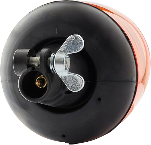 Miniatura 8 de HELLA 007337001 KL Rotafix - Luz de advertencia de baliza de montaje fijo, patrones giratorios, 12 V, ámbar