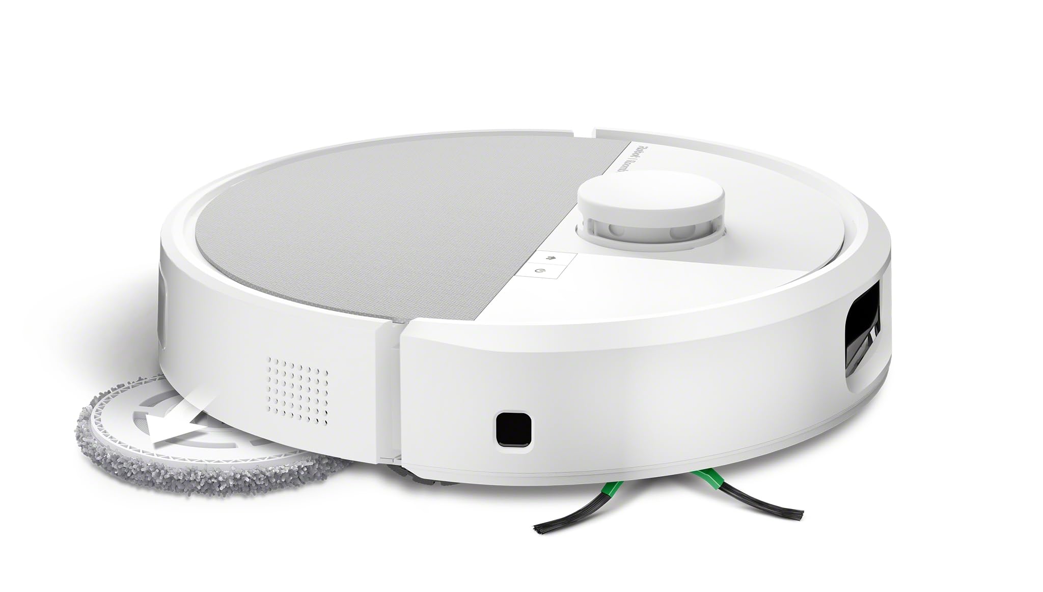 iRobot Roomba Plus 505 Combo + Stazione AutoWash, Robot Aspirapolvere Lavapavimenti, ClearViewPro LiDAR,DualClean,SmartScrub, Riconoscimento Oggetti, Pulizia a Zone, Controllo Vocale e App, Bianco