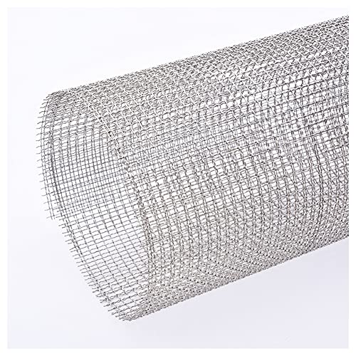 Grille en acier inoxydable 1x9m antirouille à 6 mailles pour conduit de cheminée et sol