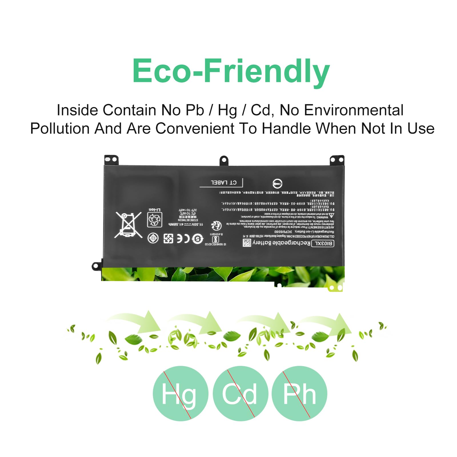 Batteria BI03XL per HP Pavilion X360 13 M3-U M3-U001DX