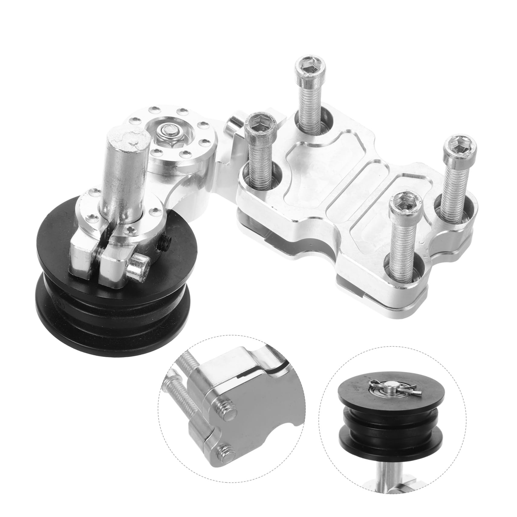 OUNONA Aluminiumlegierung Kettenspannerführung für Motorrad Kette Präzise Anpassung und Zuverlässige Leistung