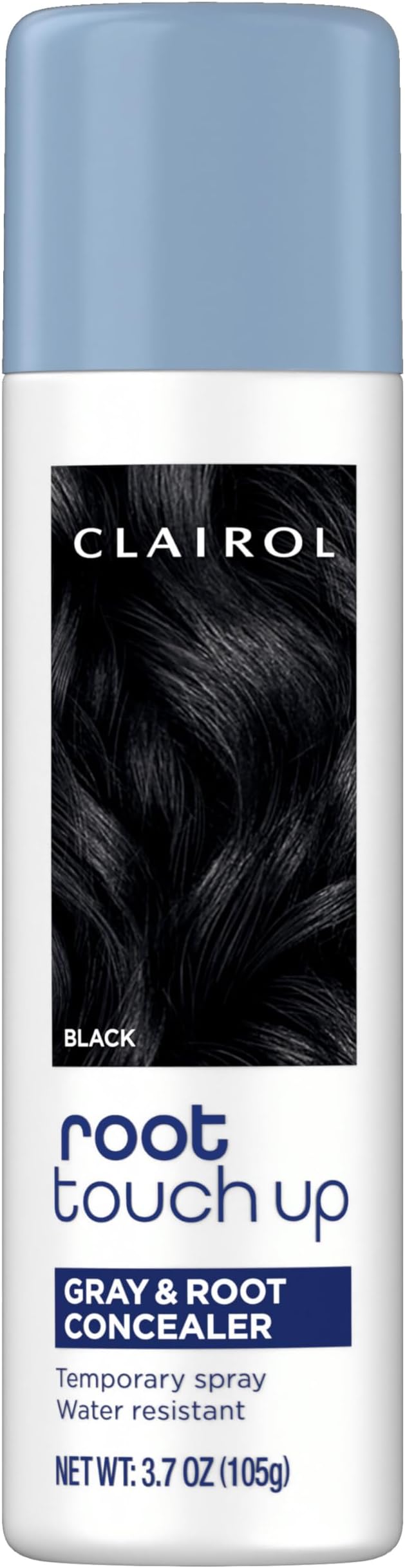 Root Touch-Up Temporary Hair Coloring Spray, Black Hair Color, 1 Count