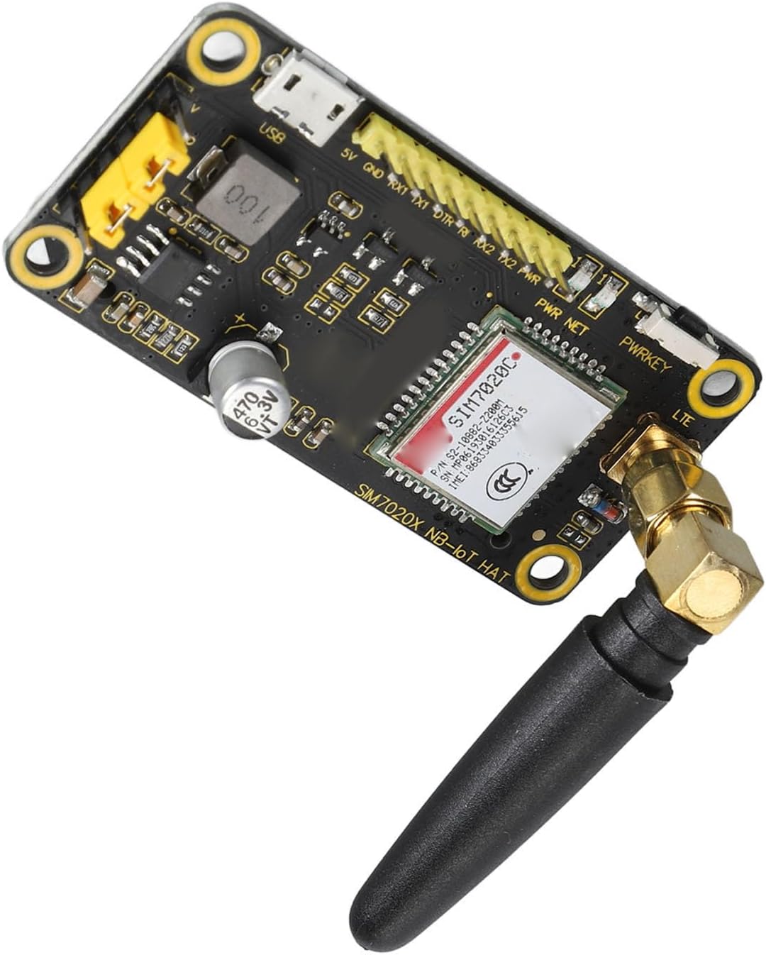 40Pin GPIO開発ボードPCBの2つのLEDインジケーターを備えた拡張ボードマルチプロトコルUSBインターフェイスモジュール 【AOOOWERStreamDeck】