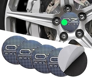 Kaber Egypt 2020 Kaber Egypt 2020 Tire Hub Cover Sticker Wheel Rim Decoration Accessories - 56 mm - Compatible with Oat Z OZ Gray in Black in Silver