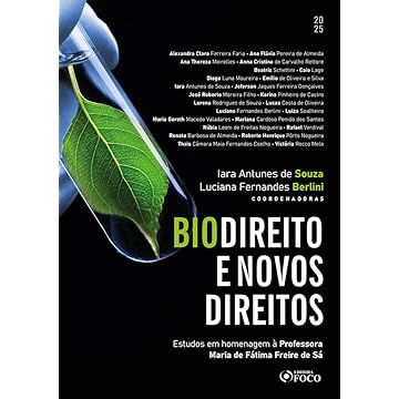 Capa do livro Biodireito e Novos Direitos - 1ª Ed - 2025
