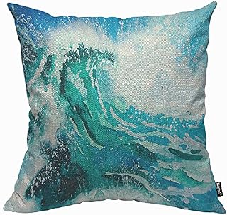 Mugod Black Silhouette of Deer Antlers Cushion Cover Throw Pillow Covers Stag Black Deer Rustic Farmhouse Pillow Case for Men Women Decorative Home Sofa Chair Couch 45x45cm/18x18 Inch